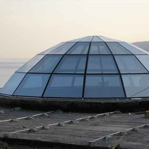 Ремонт стеклянного купола Томилино
