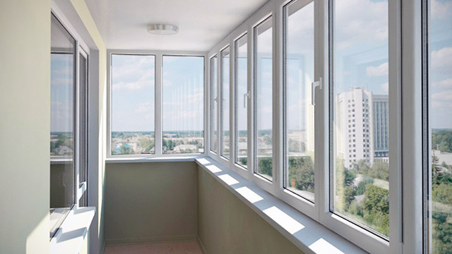 Пластиковые окна на балконы и лоджии с установкой Томилино
