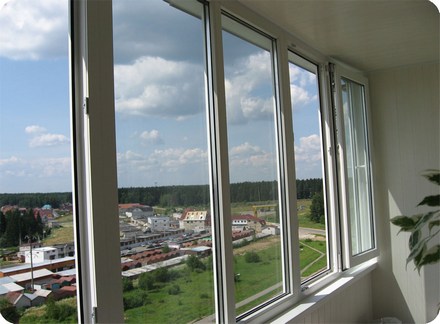 пластиковое окно балконное Томилино