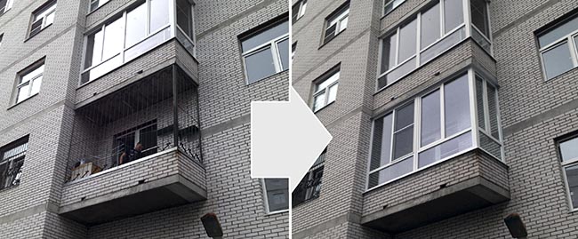 Нужно ли застеклять балкон: преимущества остекления балкона Томилино