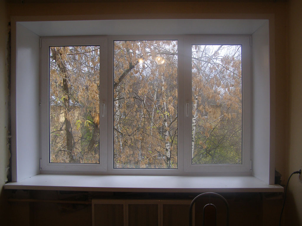 Готовые пластиковые окна для дачи и дома Томилино